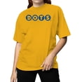 thumbnail image 2 of Officially Licensed Dots Blue Logo Design Women's T-shirt, 2 of 3