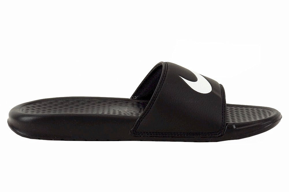 perfil El propietario guisante Nike Unisex Benassi Swoosh Black/White Slide Sandals Shoes Sz:  7-Men/8-Women - Walmart.com