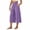 Purples, variant on Capri Pants for Women High Waist Workout Yoga Pants with Pockets Lightweight Wide Leg Cropped Trousers Loungewear