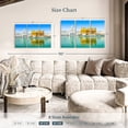 thumbnail image 4 of Elephant Stock Reflection Of The Golden Temple Wall Art - Horizontal Multi Panel Canvas - Living Room Wall Decor - Places Multi Panel - Blue And Yellow Decor - 38" x 24", 4 of 8