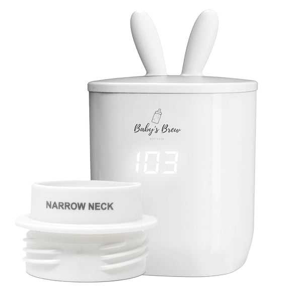 Baby's Brew Portable Baby Bottle Warmer with Narrow Neck Adapter