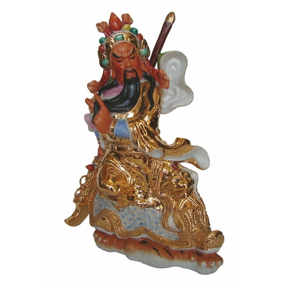 Figurines Kwan Kong avec Kwan Tau dans la Main