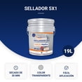 thumbnail image 2 of Sellador 5x1 ADEKON 19L transparente PARA porosidades pinturas hogar, 2 of 7