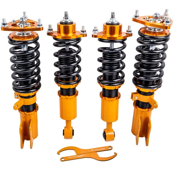 Maxpeedingrods Coilovers Coils Kit Automotive Specialty Parts for Mitsubishi Lancer DE Sedan 4-Door 2008-2016 Shocks