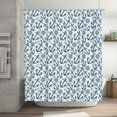 thumbnail image 5 of Rateoe Nautical Theme Anchors Shower Curtain - Fancy Bathroom Shower Curtain Sets - Waterproof Shower Curtain with Hooks with 12 Plastic Hooks 72x72 Inches, 5 of 5