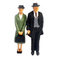 thumbnail image 1 of Figuras en miniatura de personas 1/64, figuras de resina, diseño de paisaje Diorama Verde Zulema Figuras de dioramas, 1 of 8