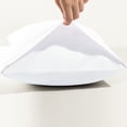 thumbnail image 3 of Flxxie 500 Thread Count 100% Egyptian Cotton Body Pillowcase, Ultra Soft Breathble Full Body Pillow Cover with Envelope Closure for Adults, 20"x54", White, 3 of 5