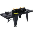 thumbnail image 3 of Power Router Table, Electric Benchtop Router Table with Retractable Guard Fence Rustproof Router Kit Wood Working Craftsman Tool Multifunctional Fence Router Table, 3 of 7