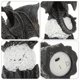 thumbnail image 5 of Estatua de dragón de Halloween, escultura de animales de resina de escritorio con bola iluminada, 5 of 6