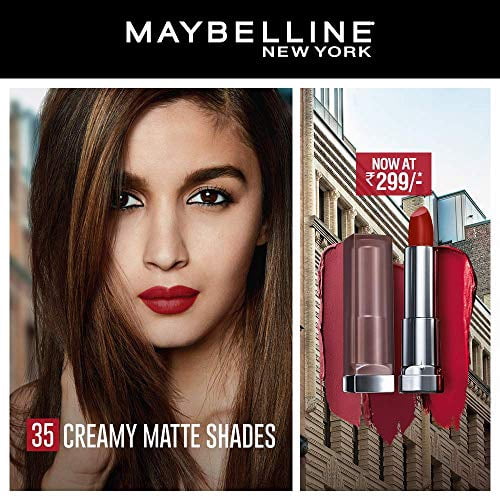 (2 pack) Maybelline Color Sensational Creamy Matte Lipstick