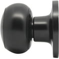 thumbnail image 5 of Flat Black Dummy Door Knobs, Non Turning Round Single Dummy Door Knobs Handles for Closet French Door,10 Pack, 5 of 9