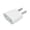 White, variant on erfcxs Socket Plug Adapter Europe EU To US Travel Charge