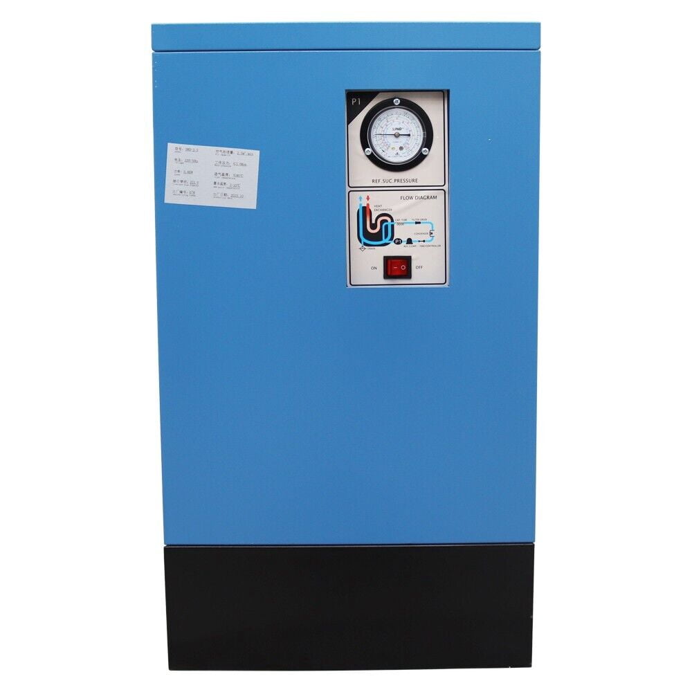 20C Refrigerating Dryer Air Compressor Refrigerated Freeze Dryer 2.5m³/min 220V