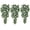 Vert Foncé, variante sur 3pcs 76cm Plantes Suspendues Artificielles Mariage Faux Plantes de Verdure Mur Décor Extérieur (Vert)