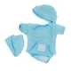 thumbnail image 5 of 2Pcs Romper Calcetines Sombrero Set Ajuste 10-11in. Muñeca recién nacida renacida, 5 of 9