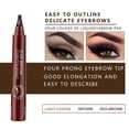 thumbnail image 3 of Eyebrow Makeup Pencil, Eyebrow Pencil Long Last With 4 Fork Tips For Dating, 3 of 8