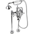thumbnail image 3 of Dyconn Faucet  Freestanding Tub Filler Faucet with Hand Shower Chrome Chrome Finish, 3 of 4