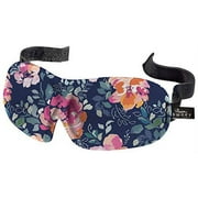 Bucky 40 Blinks No Pressure Eye Mask for Travel & Sleep, Midnight Floral, One Size