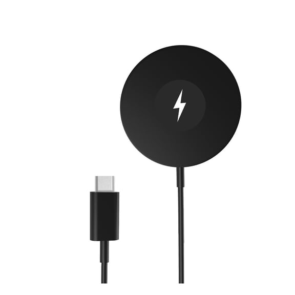 3-in-1 Magnetic Wireless Charging Pad with 15W Fast Charging for iPhone 12/13/14/15/16/17, Apple Watch & AirPods, Compatible with MagSafe