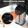 thumbnail image 6 of 304 Stainless Steel Hot Water Boiler & Warmer, 4L/135 oz, 4 Adjustable Temperatures, 3-Way Dispenser for Coffee, Tea, and Baby Formula, 6 of 10