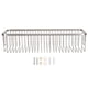 thumbnail image 1 of Estante de ducha de baño de acero inoxidable, cesta organizadora de almacenamiento cepillado para baño, 1 of 8