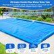 thumbnail image 2 of Bolsas de agua para cubrir piscinas Fologtoo, 244 cm, paquete de 5 tubos azules, 2 of 6