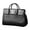 Black, variant on Segolike Male Briefcase Business Bag PU Leather Easy Carrying Sturdy Handbag Casual Shoulder Bag Work Bag Computer Bag for Work Office Black