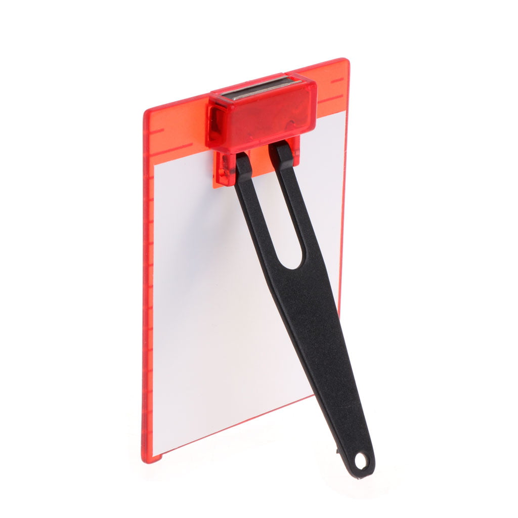 Red Magnetic Ceiling Target Plate with Leg For Laser Level Meter Cross Line 