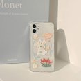 thumbnail image 3 of Cute Kawaii Rabbit Bunny Clear Soft Iphone Case (white,iphone 11), 3 of 5