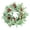 A, variant on Cadancy Christmas Berry Wreath with Pine Cones Holly Leaves Mini Candle Ring Table Centerpiece Mantle Decoration Winter Home Decor Holiday Party Indoor Outdoor Decorations
