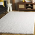 thumbnail image 2 of SAFAVIEH Rumi Blaire Solid Polyester Shag Area Rug, Ivory, 9' x 12', 2 of 8