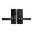 thumbnail image 2 of Cerradura de puerta inteligente con pantalla táctil, cerradura electrónica confiable con teclado táctil, carga de emergencia USB con cerradura Negro, 2 of 9