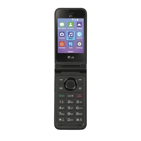 Tracfone Wireless LG Classic Flip, 8GB Black - Prepaid (The Best Flip Phone Ever)