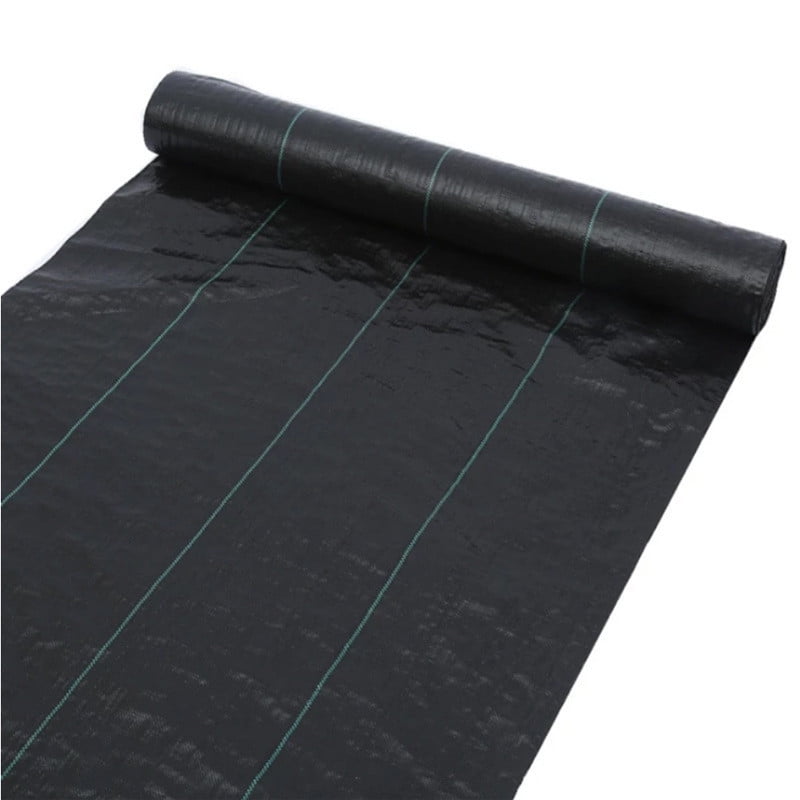 3m x 10m 100gsm  lined Ground Cover Weed Control Fabric Driveway membrane 