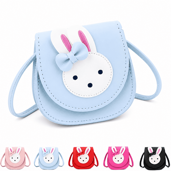 ELORIAH 2026 New Little Girls Crossbody Purses for - Toddler Mini Cute Princess Handbags Shoulder Bag for Party,School,Travel,Casual-Blue
