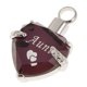 thumbnail image 2 of Urna de cremación que se puede abrir, colgante para cenizas, recuerdo, joyería con forma de corazón de cristal, papá, N415, 2 of 3