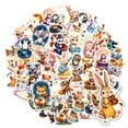 thumbnail image 3 of 35pcs-50pcs Cute Stickers Animal Stickers Music Instrument Stickers Funny Kids Stickers for Luggage Laptop Suitcase, 3 of 9