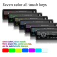 thumbnail image 3 of 12V 1DIN Coche Bluetooth Radio Estéreo Reproductor MP3 Reproductor Multimedia Radio Telecontrol Reproductor MP3, 3 of 5