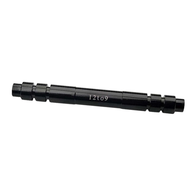 Adaptador de buje de bicicleta de aluminio, conversión de eje pasante de liberación rápida, convertidor de buje para 100 mm 12 a 9 mm