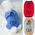 thumbnail image 2 of Breathable Summer Pet Vest - Soft Texture Print - Two-Legged Pet Clothes - Small Dogs Cats, 2 of 8
