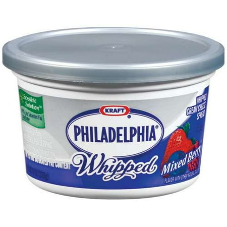 Kraft Philadelphia: Whipped Mixed Berry Cream Cheese Spread, 8 oz