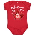 thumbnail image 3 of Inktastic My 1st Canada Day with Red and White Maple Leaves Boys or Girls Baby Bodysuit, 3 of 5