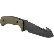 Toor Knives Egress Fixed Blade Knife, 4.875 in CPM-S35VN Steel Blade, G10 Covert