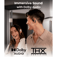thumbnail image 5 of Cleer ARC 4 Open-Ear Sport Headphones with Dolby Audio & THX Certified Sound, IPX7 Waterproof Workouts & Running Sport Earbuds, 32H Playtime – White, 5 of 11