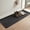 LX-BLACK, variant on SIXHOME Heavy Duty Rubber Boot Tray Waterproof Non Slip Shoe Mat with Lip Durable Entryway Shoe Organizer Tray for Front Door Indoor Outdoor Muddy Shoes Storage 16" x 47.5" Crosshatch Black