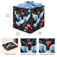 thumbnail image 3 of Peace Dove Foldable Toy Box with Handle, 10.8"x10.5"x10.6", Large Capacity Storage Bins, Storage Cubes, Storage Baskets, 3 of 6