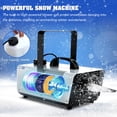 thumbnail image 4 of Máquina de nieve TCFUNDY Snowflake Maker 600 W con mando a distancia, 4 of 9