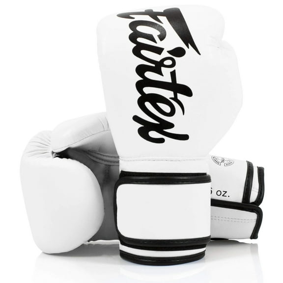Fairtex BGV14 White Muay Thai Boxing Glove