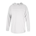 thumbnail image 6 of XIAONU Womens Hoodies Waffle Stitch Solid Color Sweatshirt Pleasure Long-Sleeve Drawstring Hooded Pullover Sweatshirt, 6 of 6