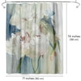 thumbnail image 6 of Americanflat 71" x 74" Shower Curtain, Blissful Peony I by PI Creative Art, 6 of 7